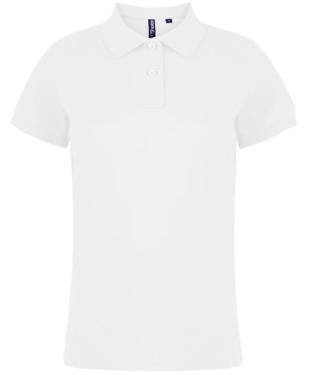 WSC Ladyfit Polo Shirt in White