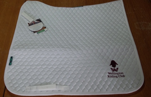 WRC Nuumed Dressage Saddlecloth in white