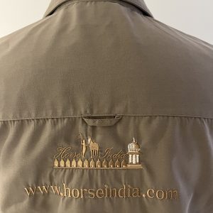 Horse India Long Sleeved Safari Shirt